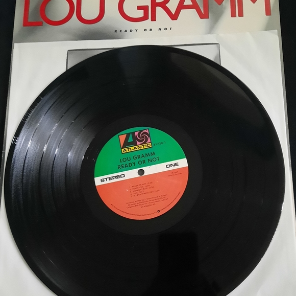 Lou Gramm- Ready or Not, Vinyl LP 1987 - Picture 4 of 8